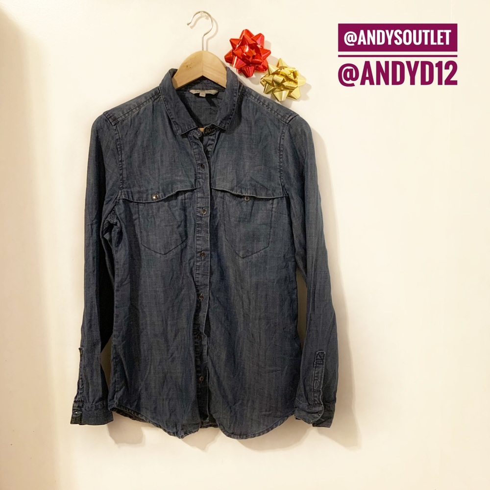 Calvin Klein Jeans Denim Button down Size Small